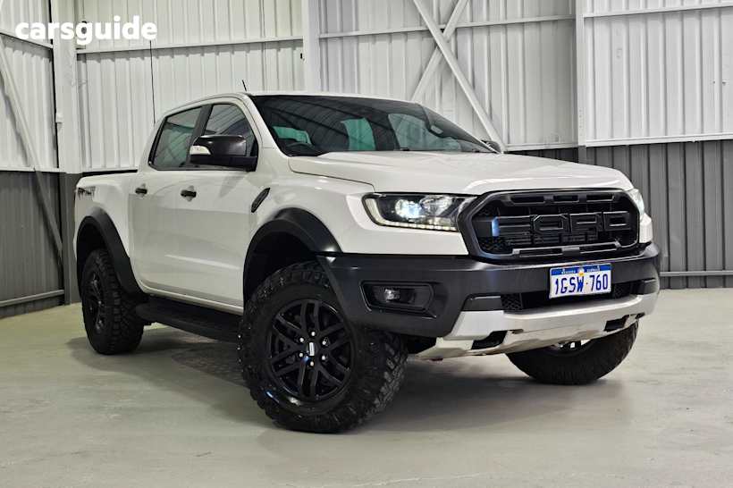 White 2019 Ford Ranger Double Cab Pick Up Raptor 2.0 (4X4)