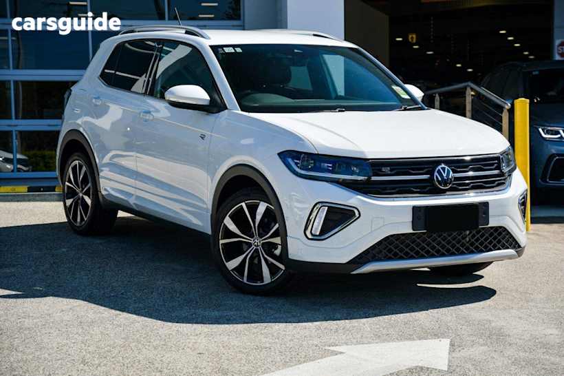 White 2025 Volkswagen T-Cross Wagon 85Tsi R-Line