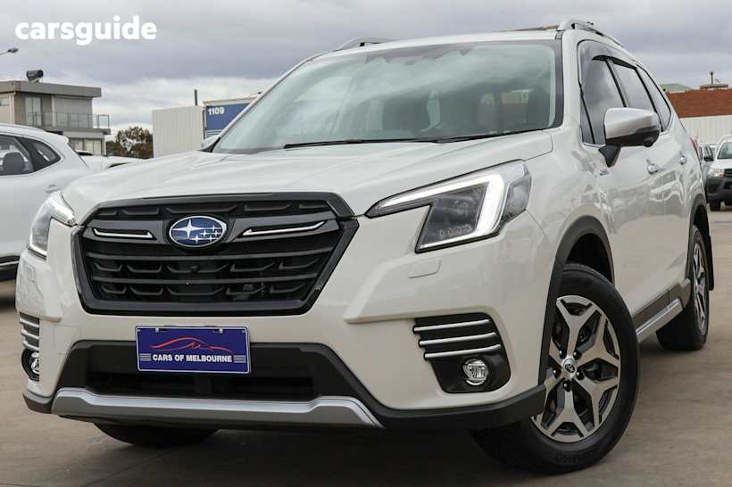 White 2023 Subaru Forester SUV HYBRID L 4WD