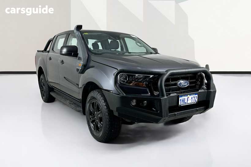 Grey 2021 Ford Ranger Double Cab Pick Up Xls 3.2 (4X4)