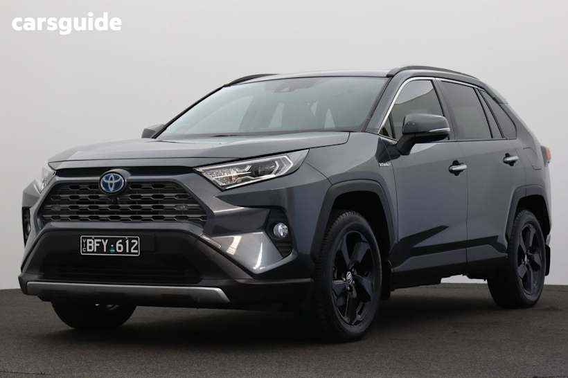 Grey 2020 Toyota RAV4 SUV CRUISER F
