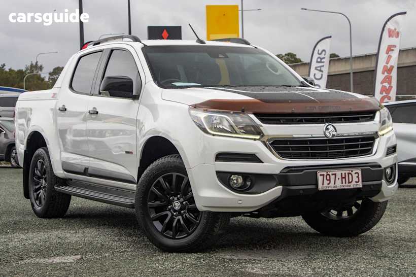 White 2019 Holden Colorado Ute Tray Z71 4X4