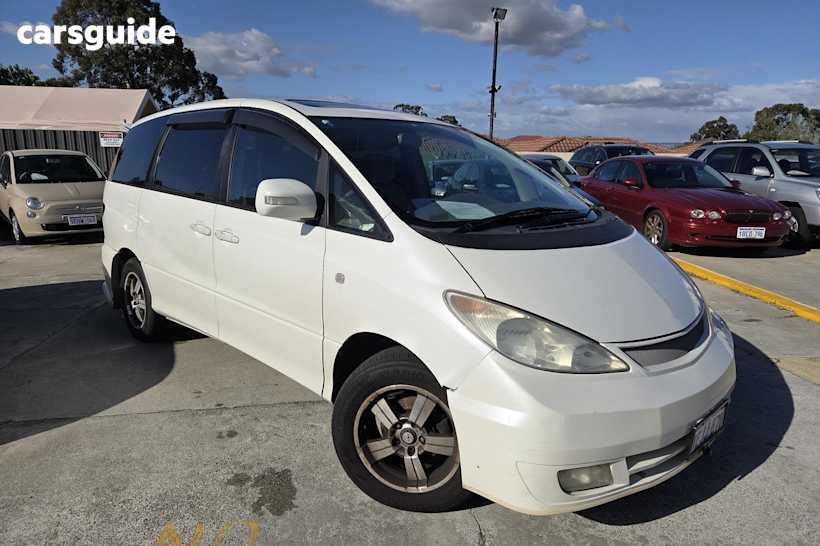 White 2000 Toyota Tarago Wagon Gli