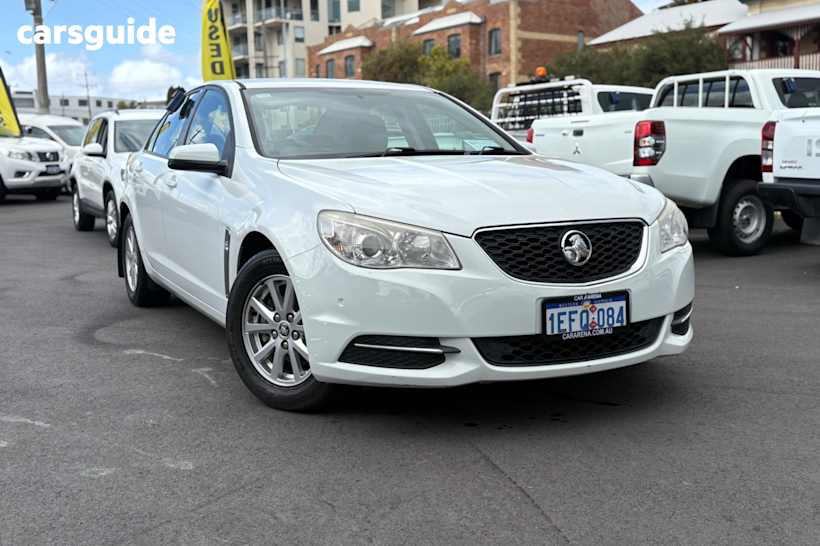 White 2013 Holden Commodore Sedan EVOKE (LPG) VF