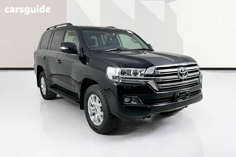 Black 2021 Toyota Landcruiser Wagon Lc200 Vx (4X4)