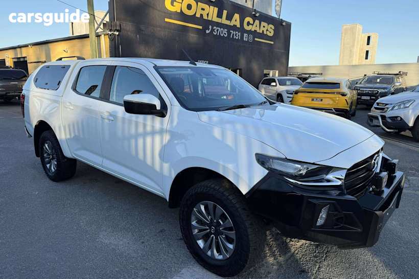 White 2020 Mazda BT-50 Ute Tray XT (4X4)