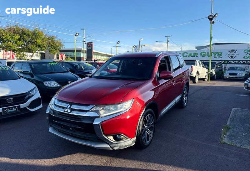 Red 2017 Mitsubishi Outlander Wagon Ls Safety Pack (4X2)