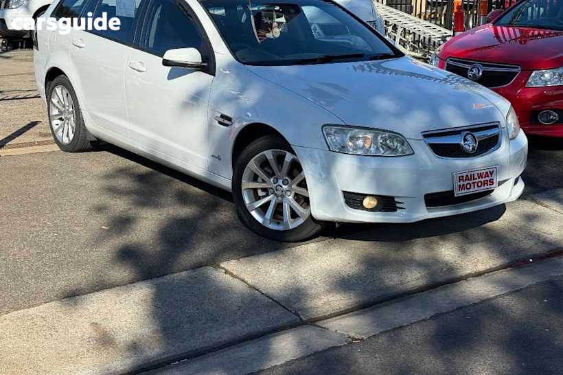 White 2011 Holden Commodore Sportswagon Berlina International