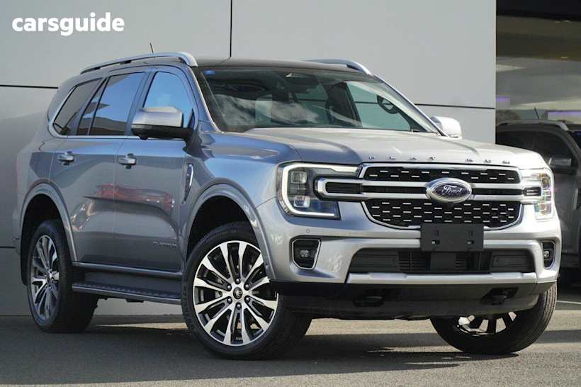 Silver 2024 Ford Everest SUV PLATINUM 4X4