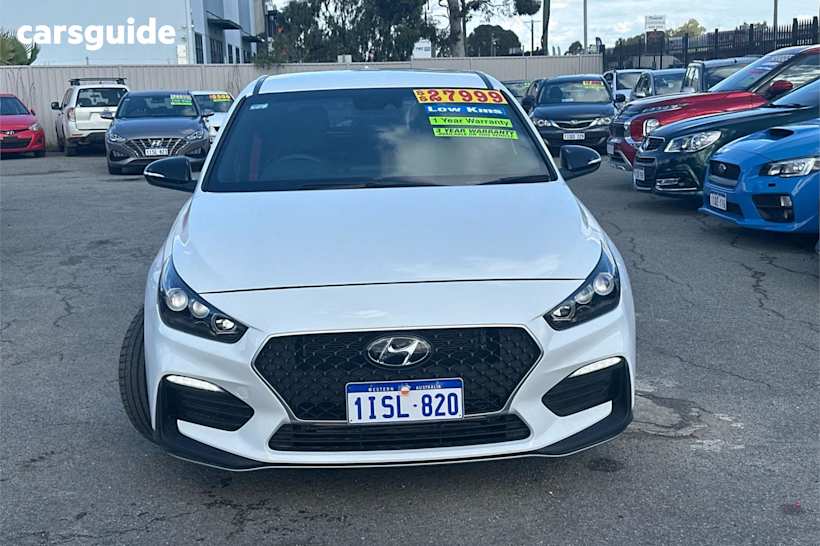White 2022 Hyundai I30 Hatch N LINE F