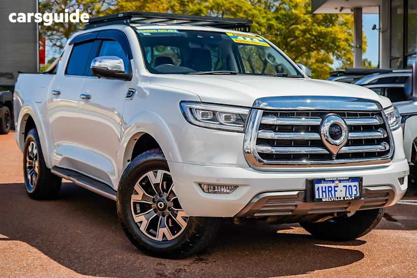 White 2022 GWM UTE Ute Tray CANNON-X 4X4