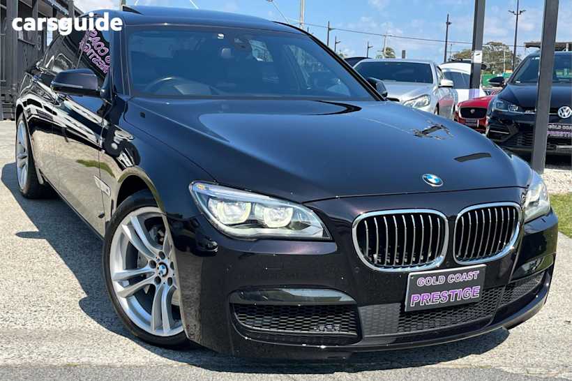 Black 2014 BMW 7 Series Sedan 740I R