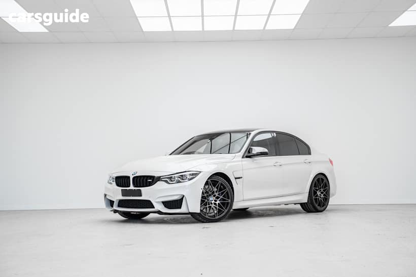 White 2018 BMW M3 Sedan COMPETITION R