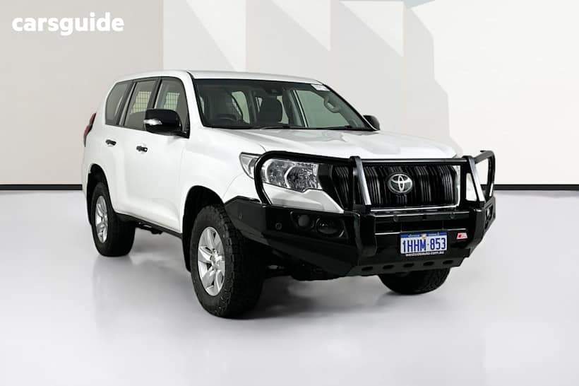 White 2021 Toyota Landcruiser Prado Wagon Gx
