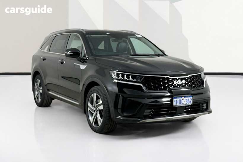 Black 2022 Kia Sorento Wagon Sport+ 7 Seat