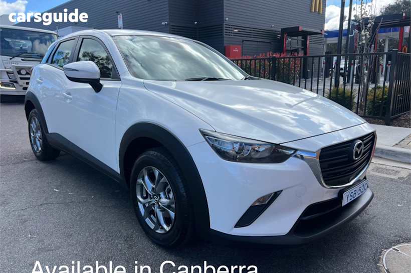 White 2024 Mazda CX-3 SUV G20 SPORT F