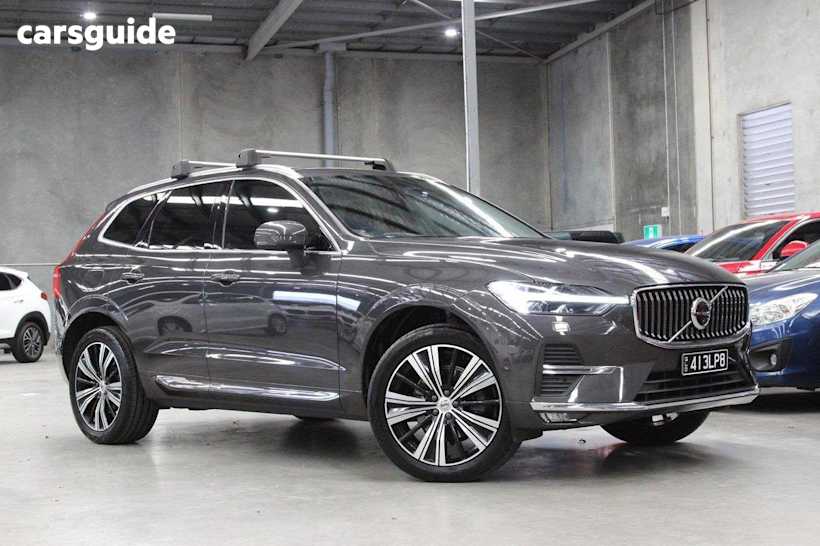 Grey 2021 Volvo XC60 Wagon B5 Inscription Mhev