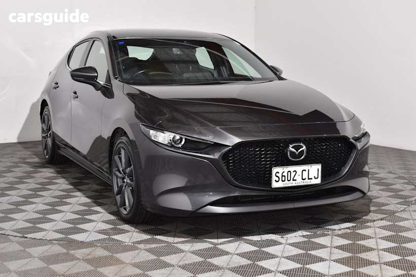 Grey 2021 Mazda Mazda3 Hatch G20 EVOLVE F