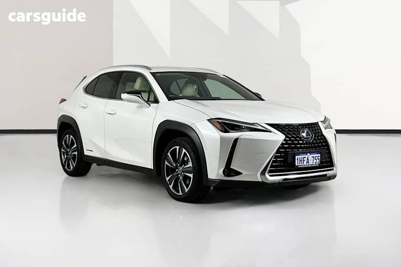 White 2020 Lexus UX250H Wagon Luxury Hybrid