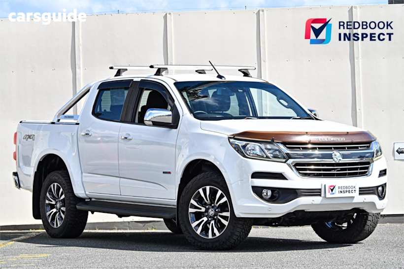 White 2018 Holden Colorado Ute Tray LTZ 4X4