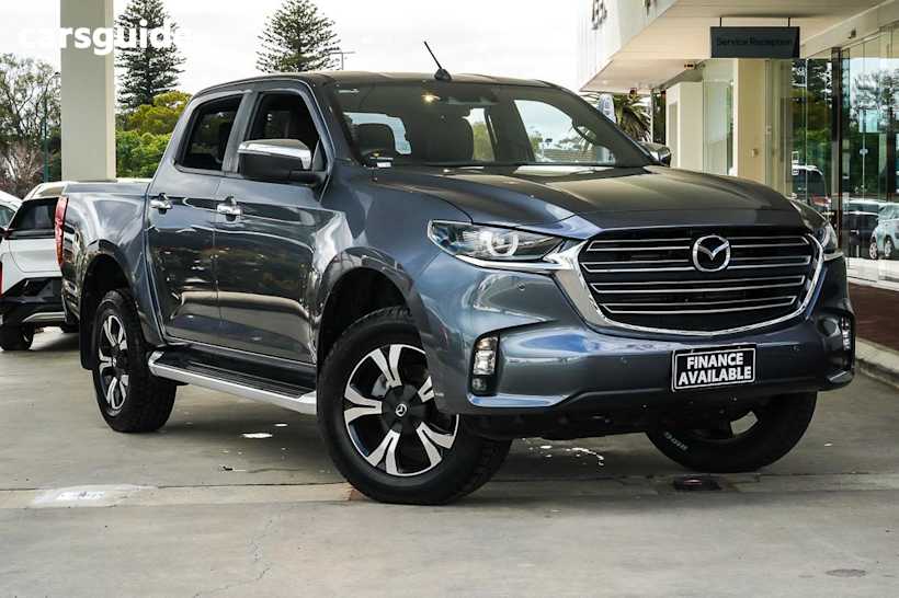 Grey 2021 Mazda BT-50 Dual Cab Pick-up Gt (4X4)