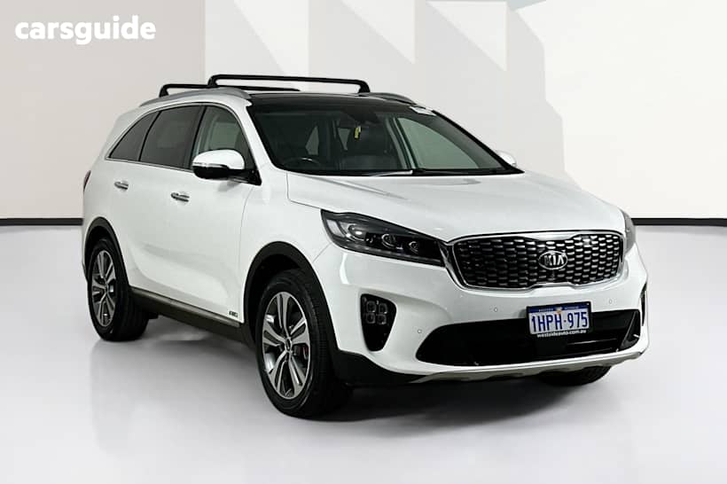 White 2019 Kia Sorento Wagon Gt-Line (4X4)