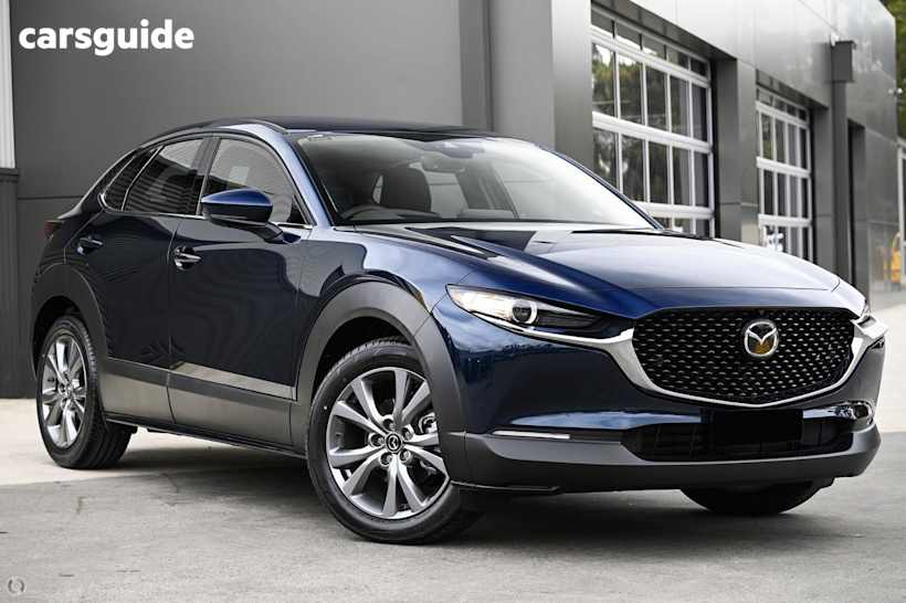 Blue 2025 Mazda CX-30 SUV G25 TOURING F