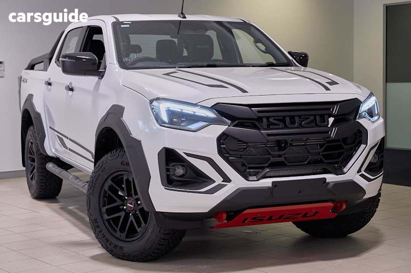 White 2025 Isuzu D-MAX Ute Tray BLADE 4X4