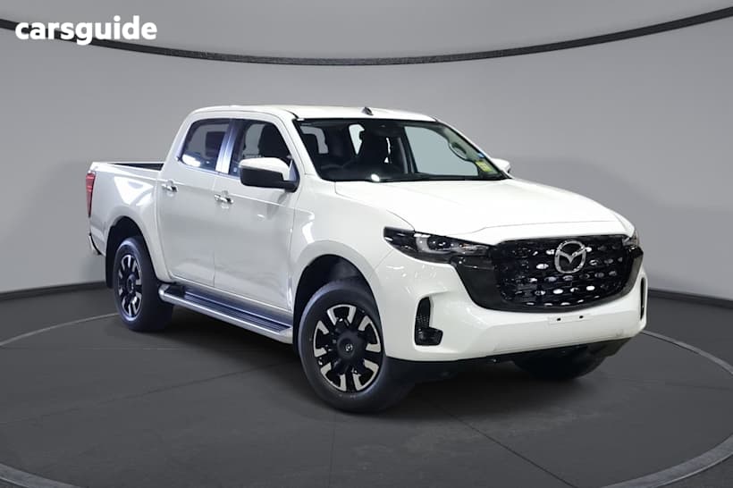 White 2025 Mazda BT50 Ute Tray BT-50