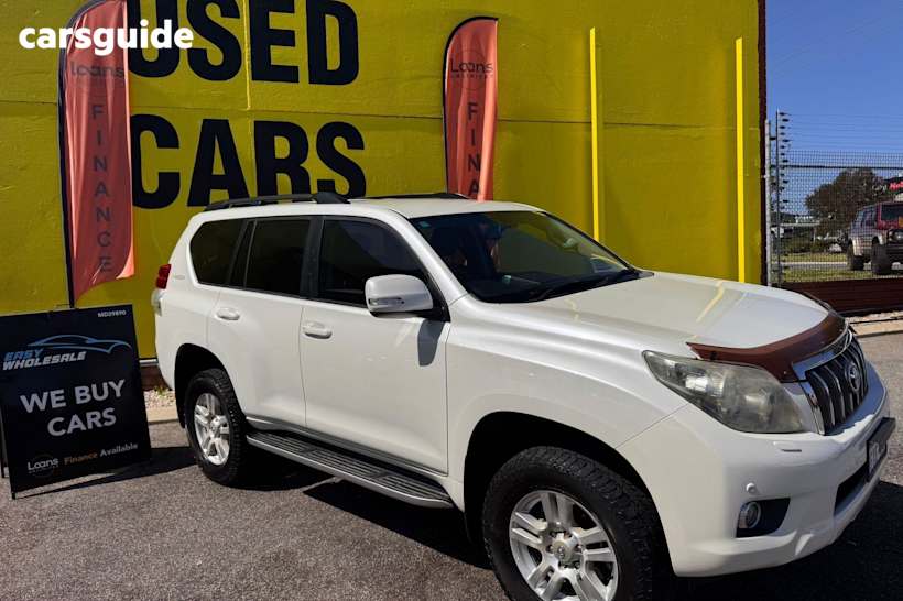 White 2012 Toyota Landcruiser Wagon Vx (4X4)