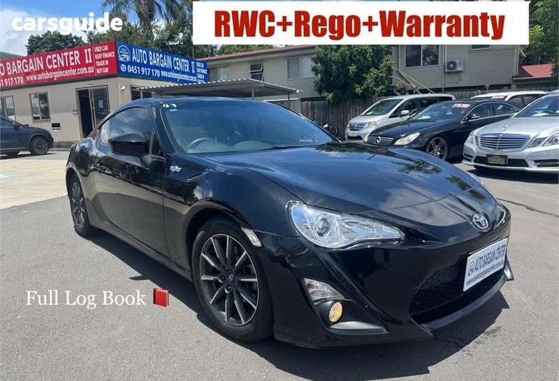 Black 2014 Toyota 86 Coupe Gt
