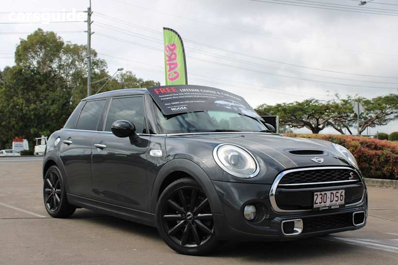 Grey 2015 Mini Cooper Hatchback S 5D Hatch