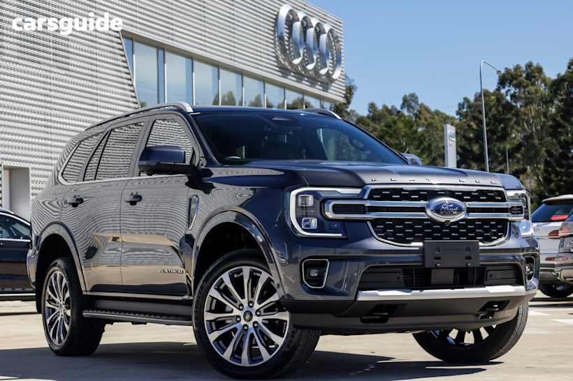 Grey 2024 Ford Everest SUV PLATINUM 4X4