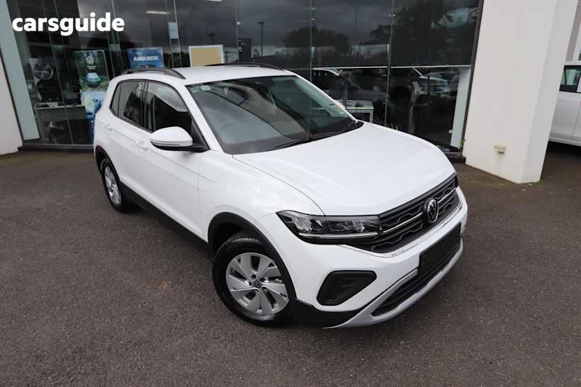 White 2024 Volkswagen T-Cross Wagon 85Tfsi Life