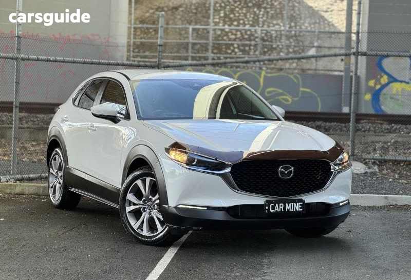 White 2020 Mazda CX-30 SUV G20 EVOLVE F