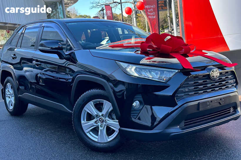 Black 2019 Toyota RAV4 SUV GX F