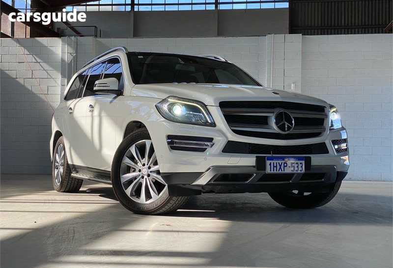 White 2014 Mercedes-Benz GL350 Wagon Blue Tec