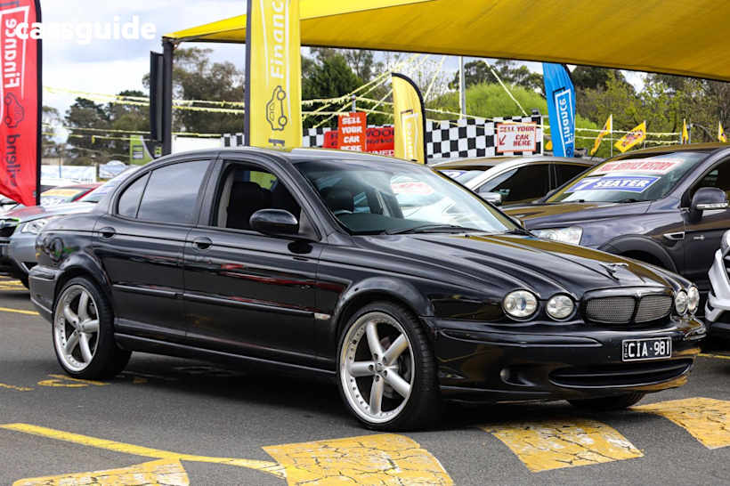Black 2006 Jaguar X-Type Sedan 2.1 V6 Le