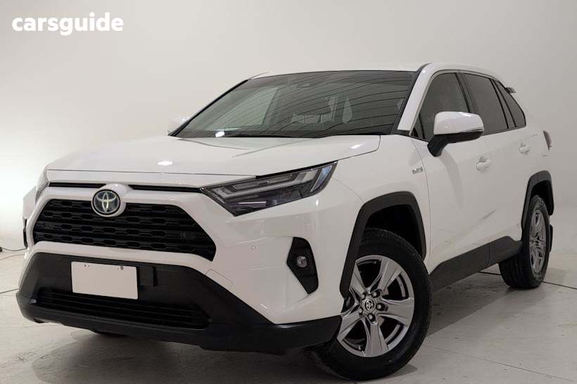 White 2023 Toyota RAV4 SUV GX F