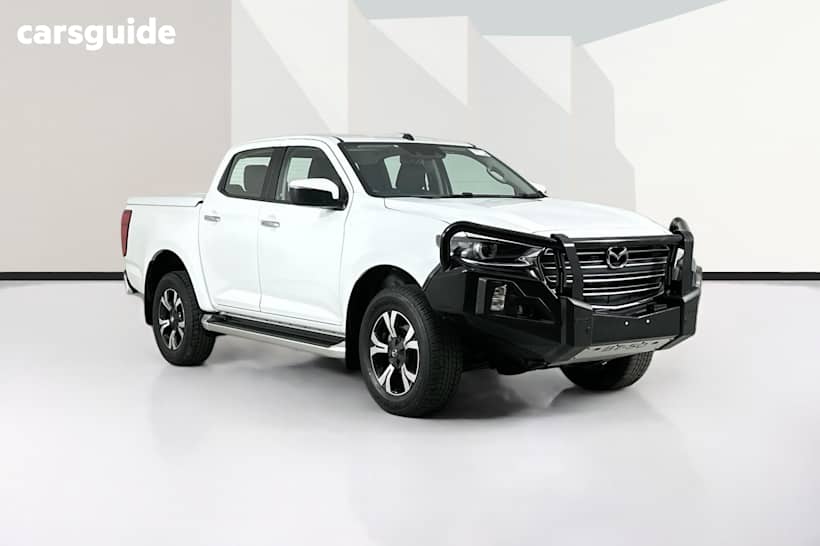 White 2023 Mazda BT-50 Dual Cab Pick-up Xtr (4X4)