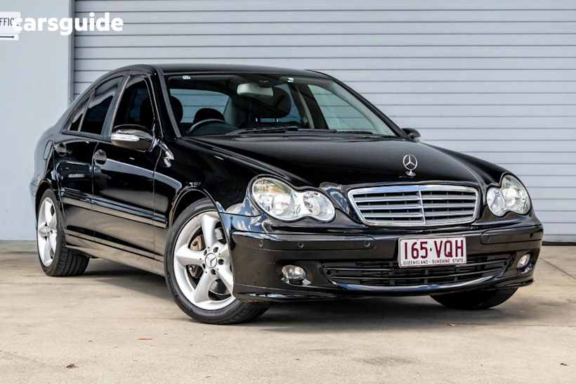 Black 2006 Mercedes-Benz C-CLASS Sedan C180 KOMPRESSOR CLASSIC R