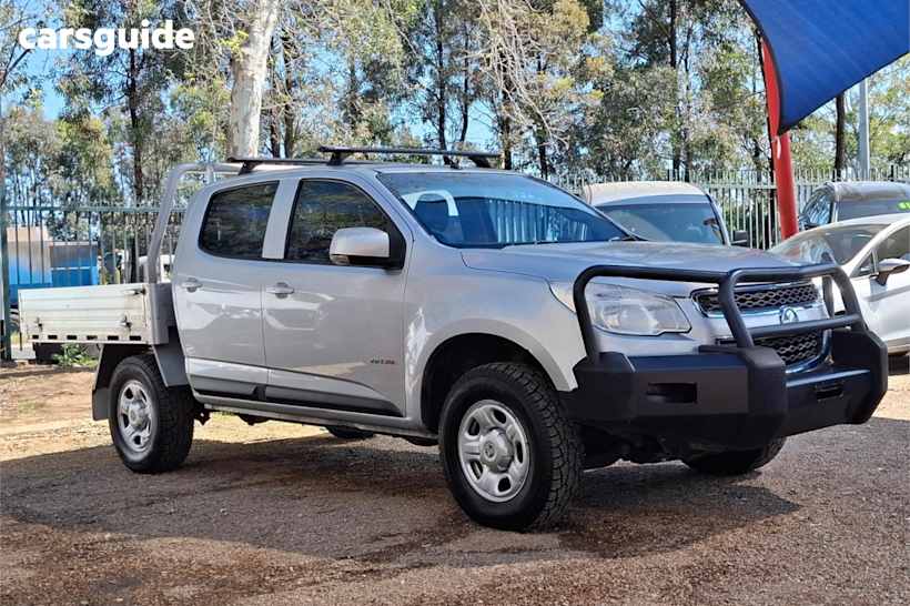 Silver 2013 Holden Colorado Ute Tray LX 4X4
