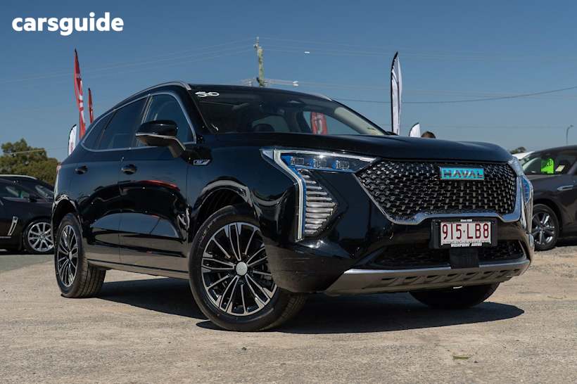 Black 2024 GWM Haval Jolion SUV ULTRA HYBRID F