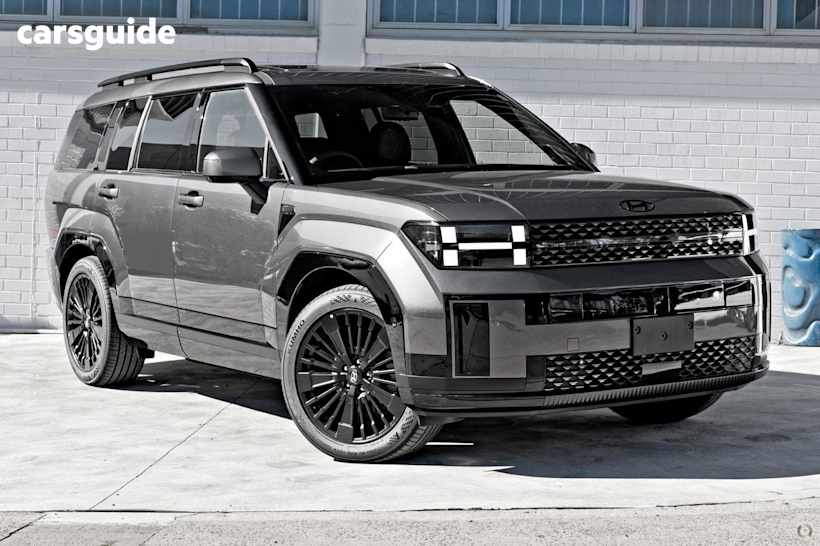 Grey 2025 Hyundai Santa FE SUV HYBRID CALLIGRAPHY 4X4