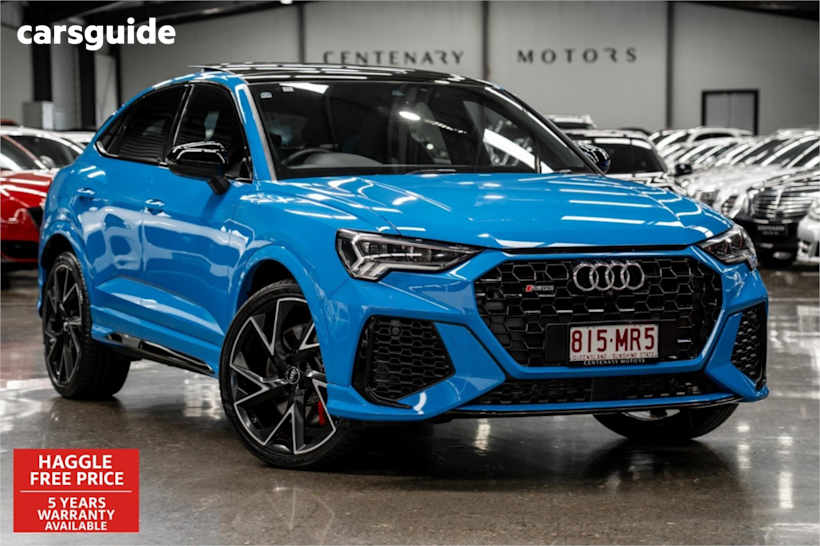 Blue 2020 Audi RS Q3 SUV 4WD
