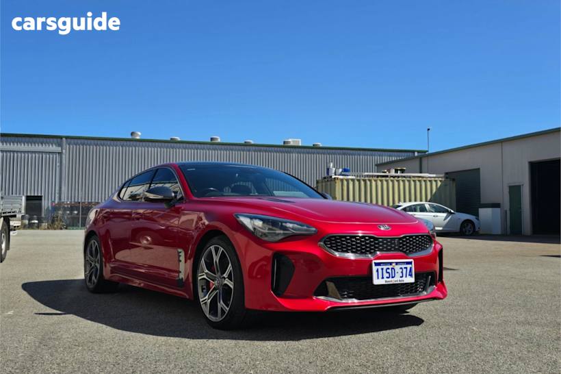 Red 2018 Kia Stinger Sedan GT R