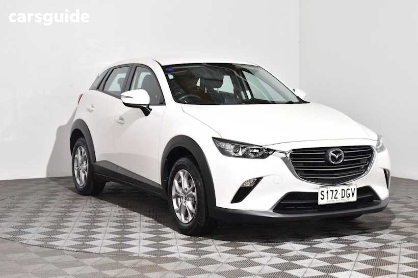 White 2019 Mazda CX-3 SUV MAXX SPORT F