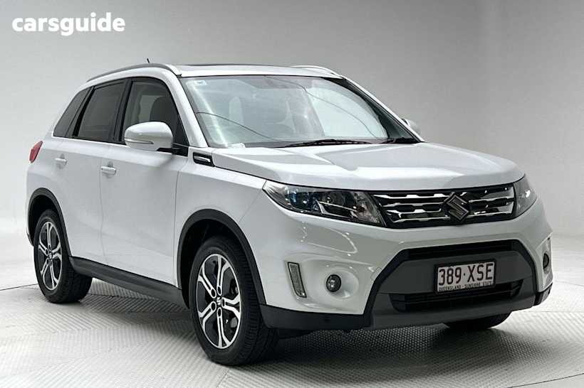 White 2016 Suzuki Vitara SUV GLX 4X4