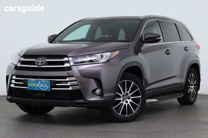 Grey 2019 Toyota Kluger Wagon Grande (4X4)