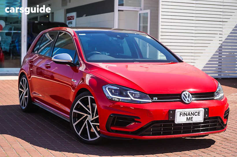Red 2018 Volkswagen Golf Hatchback R